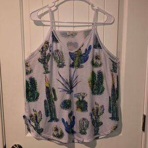 ❌SOLD❌ Cactus tank top